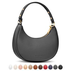 Crescent Bags With Rfid Protection, Half Moon Clutch Purses :v